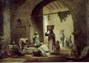 unknow artist Arab or Arabic people and life. Orientalism oil paintings 169 oil on canvas